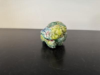 Decorative Ceramic Box Cover by Kodai Ujiie