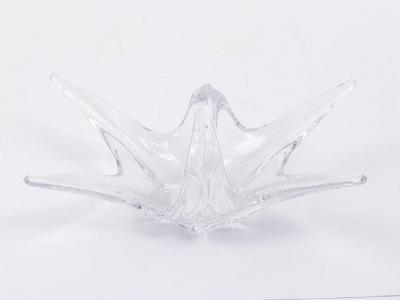 Decorative Glass Dish with Handle circa 1900