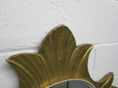 Decorative Gold Leaf Mirror