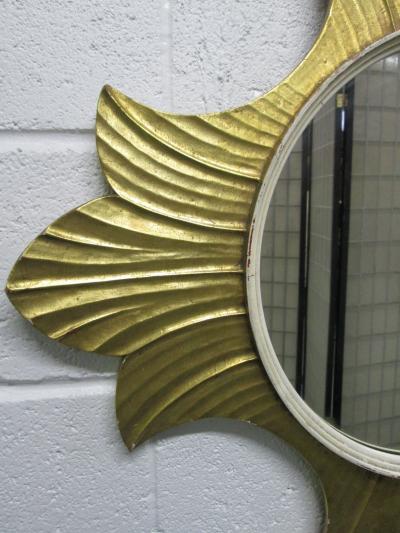 Decorative Gold Leaf Mirror