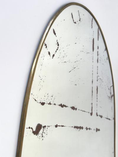 Decorative Mid Century Modern Asymmetric Wall Mounted Mirror Germany 1950s