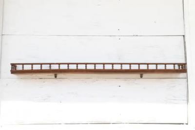 Decorative Shelf w Celtic Brackets