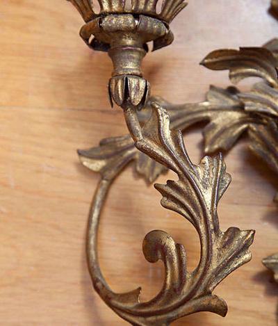 Decorative Three Light Wall Lights