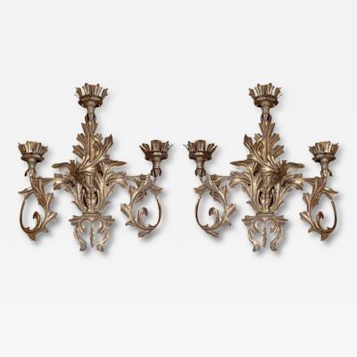 Decorative Three Light Wall Lights