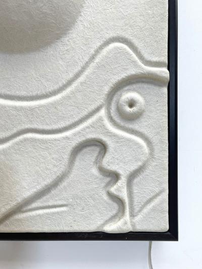 Decorative Wood Fiberglass Wall Panel Light