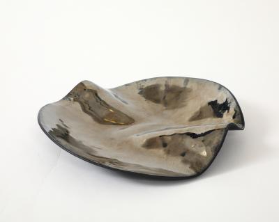 Decorative free form wave platter Made By Aram C
