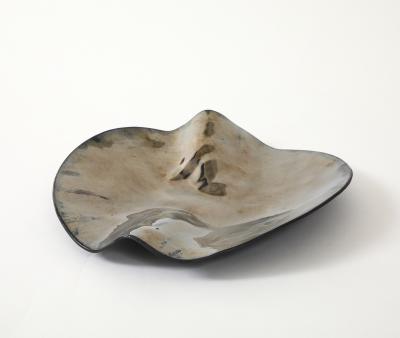 Decorative free form wave platter Made By Aram C