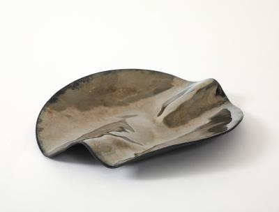 Decorative free form wave platter Made By Aram C