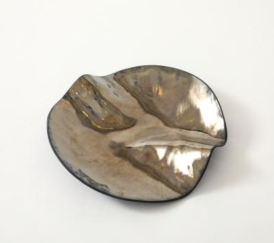 Decorative free form wave platter Made By Aram C