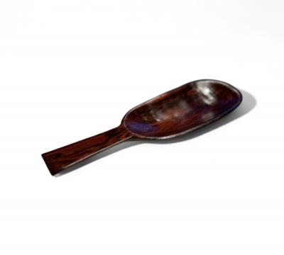 Decorative spoon in Rosewood Jean Gillon 1960 Lot 639