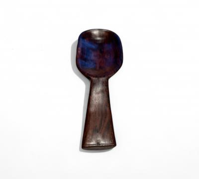 Decorative spoon in Rosewood Jean Gillon 1960 Lot 639