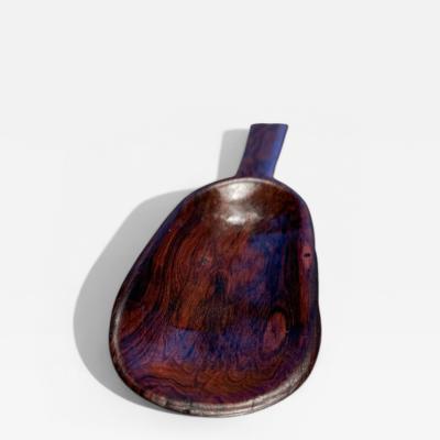 Decorative spoon in Rosewood Jean Gillon 1960 Lot 639
