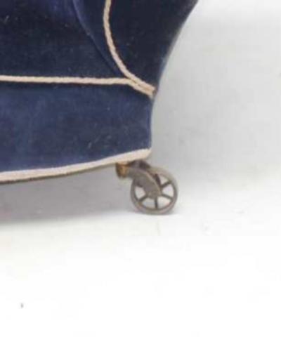 Deep Blue Club Chair