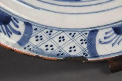 Delft Blue And White Plate