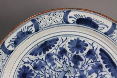 Delft Blue And White Plate