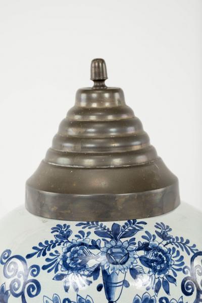 Delft Blue and White Havana Tobacco Jar