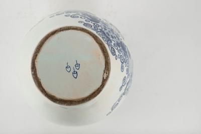 Delft Blue and White Havana Tobacco Jar