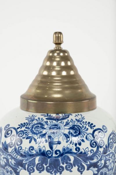 Delft Blue and White Manilla Tobacco Jar