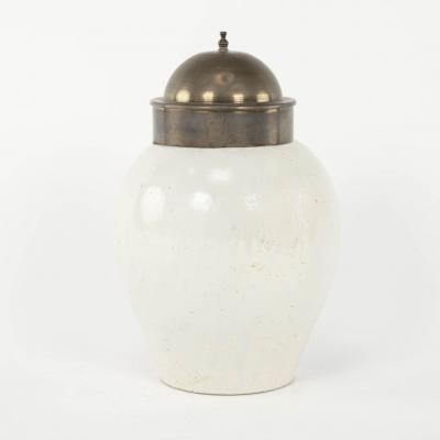 Delft Blue and White Rappe Tobacco Jar