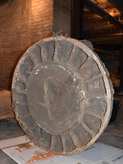 Della Robbia Large Della Robbia Style glazed Terracotta Tondo Decorative Wall Sculpture