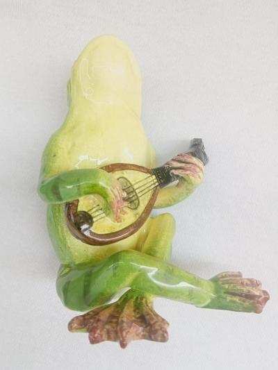Delphin Massier Palissy majolica Frog Massier pay attention to the size of the piece