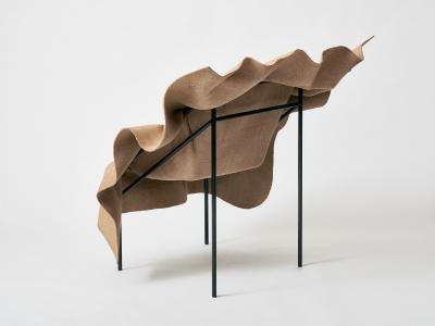 Demeter Fogarasi Frozen Textile Armchair