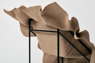 Demeter Fogarasi Frozen Textile Armchair