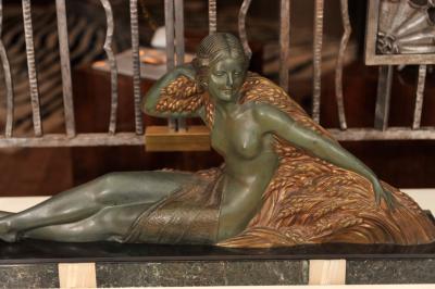 Demetre Haralamb Chiparus Art Deco Bronze by D H CHIPARUS