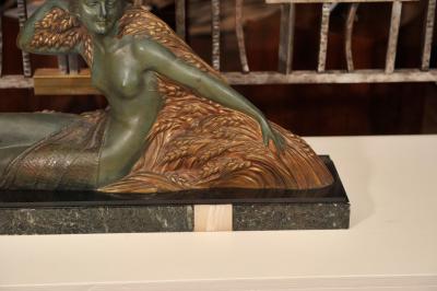 Demetre Haralamb Chiparus Art Deco Bronze by D H CHIPARUS