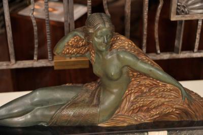 Demetre Haralamb Chiparus Art Deco Bronze by D H CHIPARUS