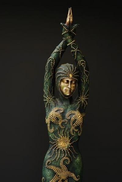 Demetre Haralamb Chiparus Bronze figure of Starfish Dancer