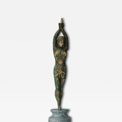 Demetre Haralamb Chiparus Bronze figure of Starfish Dancer