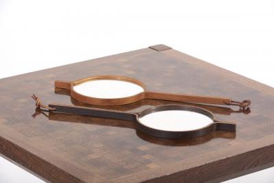 Den Permanente 1 of 4 Wall or Hand Mirror by Bech Starup for Den Permanente Copenhagen