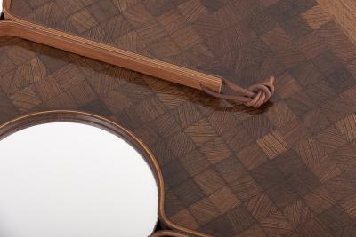 Den Permanente 1 of 4 Wall or Hand Mirror by Bech Starup for Den Permanente Copenhagen