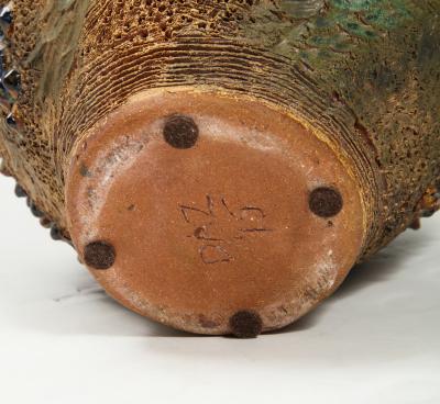 Dena Zemsky Hand Built Ceramic Vase by Dena Zemsky