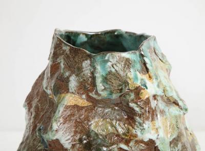 Dena Zemsky Large Sculptural Vase 4 by Dena Zemsky