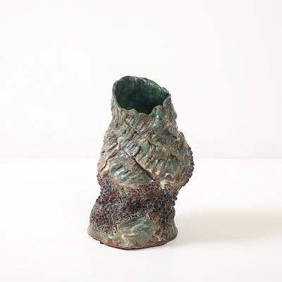 Dena Zemsky Pedestal Vessel 1 by Dena Zemsky