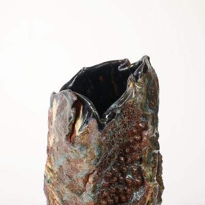 Dena Zemsky Pedestal Vessel 3 by Dena Zemsky