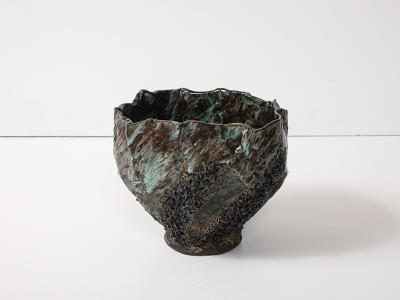 Dena Zemsky Studio Made Footed Bowl 2 by Dena Zemsky