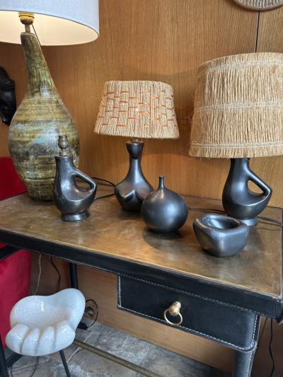 Denise Gatard Ceramic decorative Vide Poche by Denise Gatard France Circa 1960s