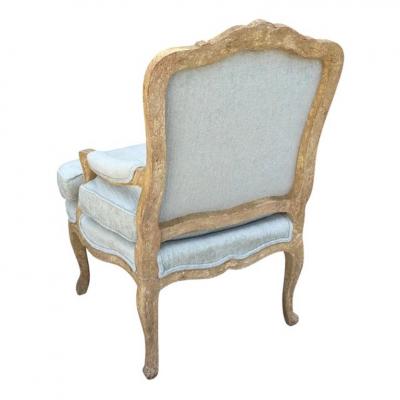 Dennis Leen 18th C Style Dennis Leen Fauteuil Arm Chair 1 of 2