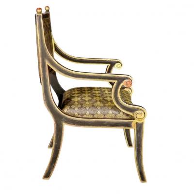 Dennis Leen Dennis Leen Formations Furniture Neoclassical Arm Chair