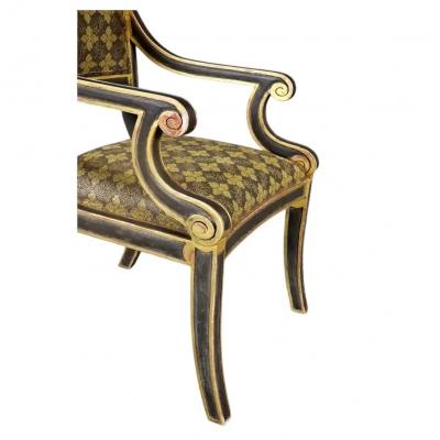 Dennis Leen Dennis Leen Formations Furniture Neoclassical Arm Chair