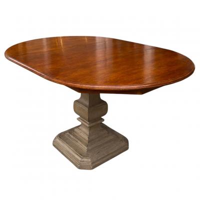 Dennis Leen Dennis Leen for Formations Round Pedestal Dining Table