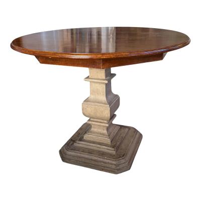 Dennis Leen Dennis Leen for Formations Round Pedestal Dining Table