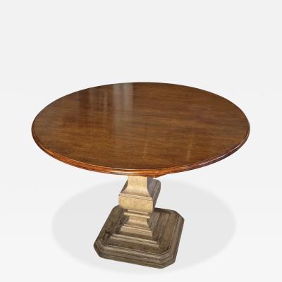Dennis Leen Dennis Leen for Formations Round Pedestal Dining Table