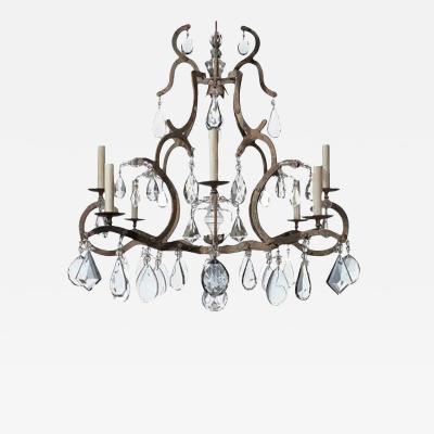 Dennis Leen Dennis and Leen Chateau French Crystal Chandelier