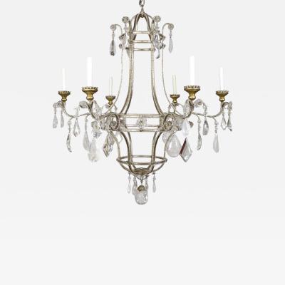 Dennis Leen Dennis and Leen Formations DuPont French Crystal Chandelier