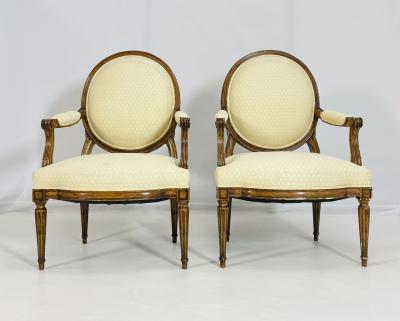 Dennis Leen Pair of Armchairs by Dennis Leen USA 1990s