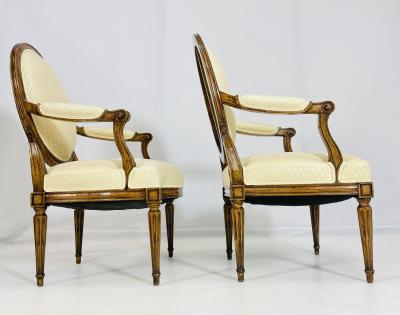 Dennis Leen Pair of Armchairs by Dennis Leen USA 1990s